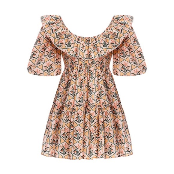 Agua by Agua Bendita Chan Chan Miel Flor Dress, size XS - Picture 5 of 5